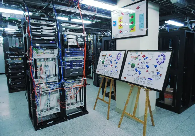 TMA Solutions’ modern data center and technology infrastructure support AI development and software services.