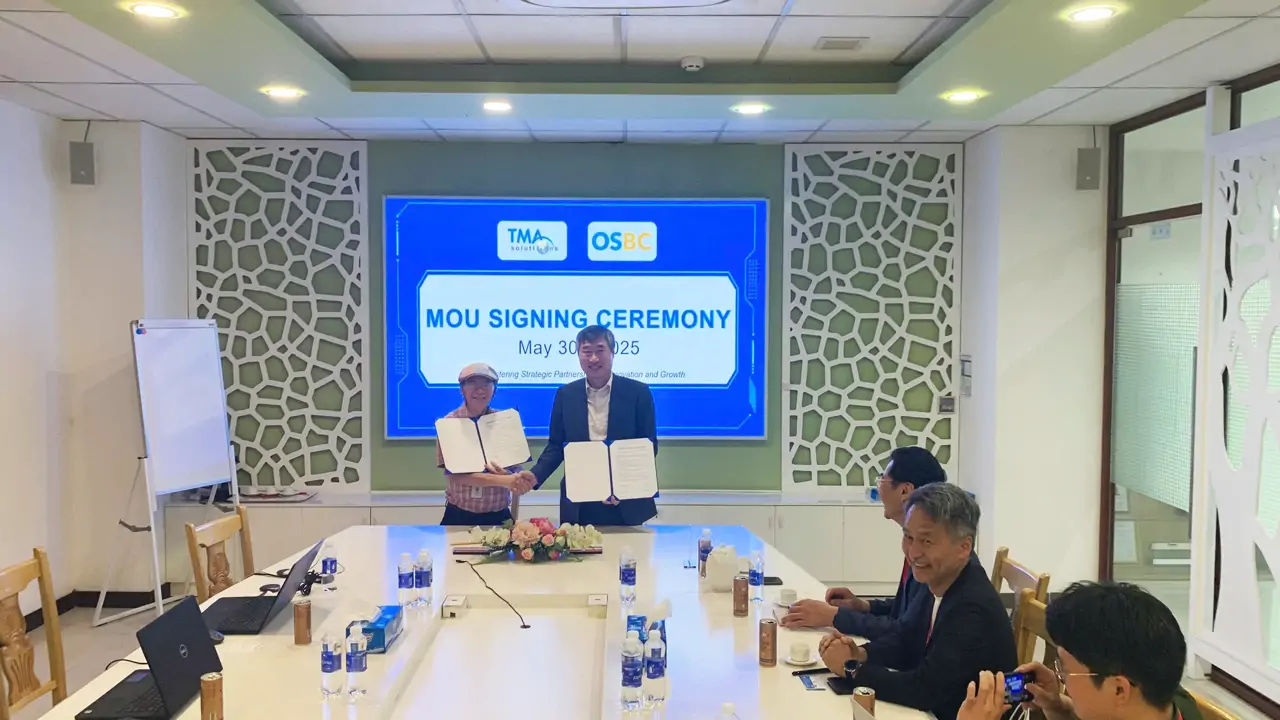 TMA Solutions Signs MOU with OSBC