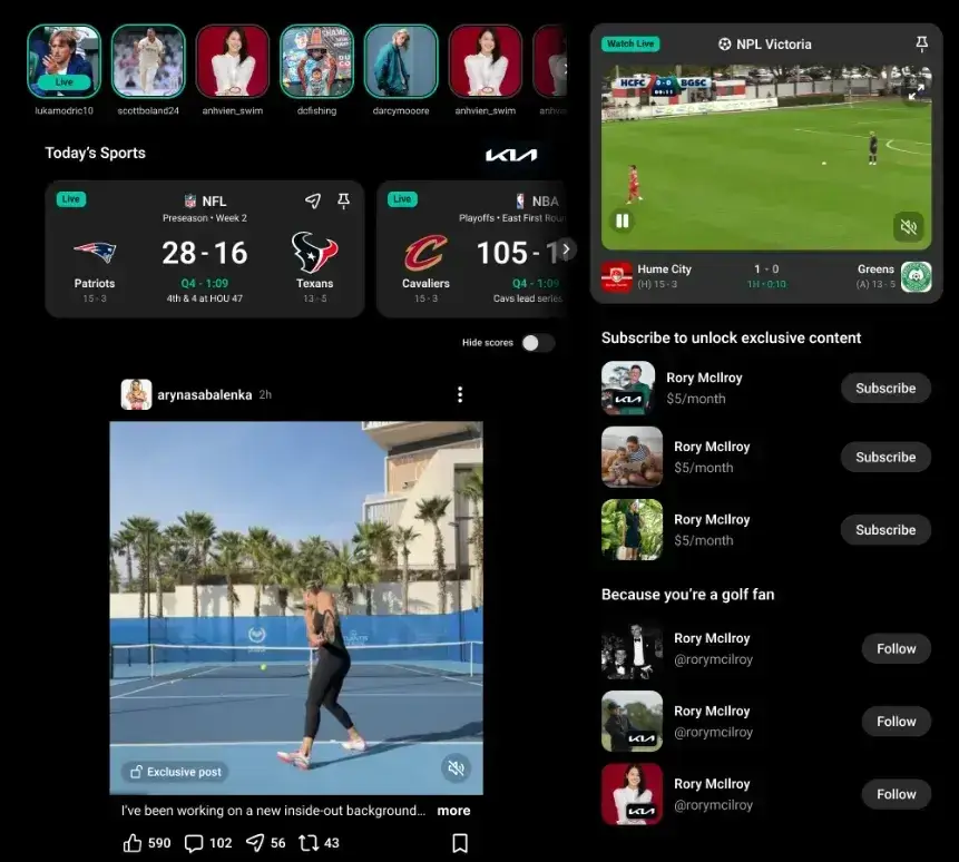 Sport Social Network​