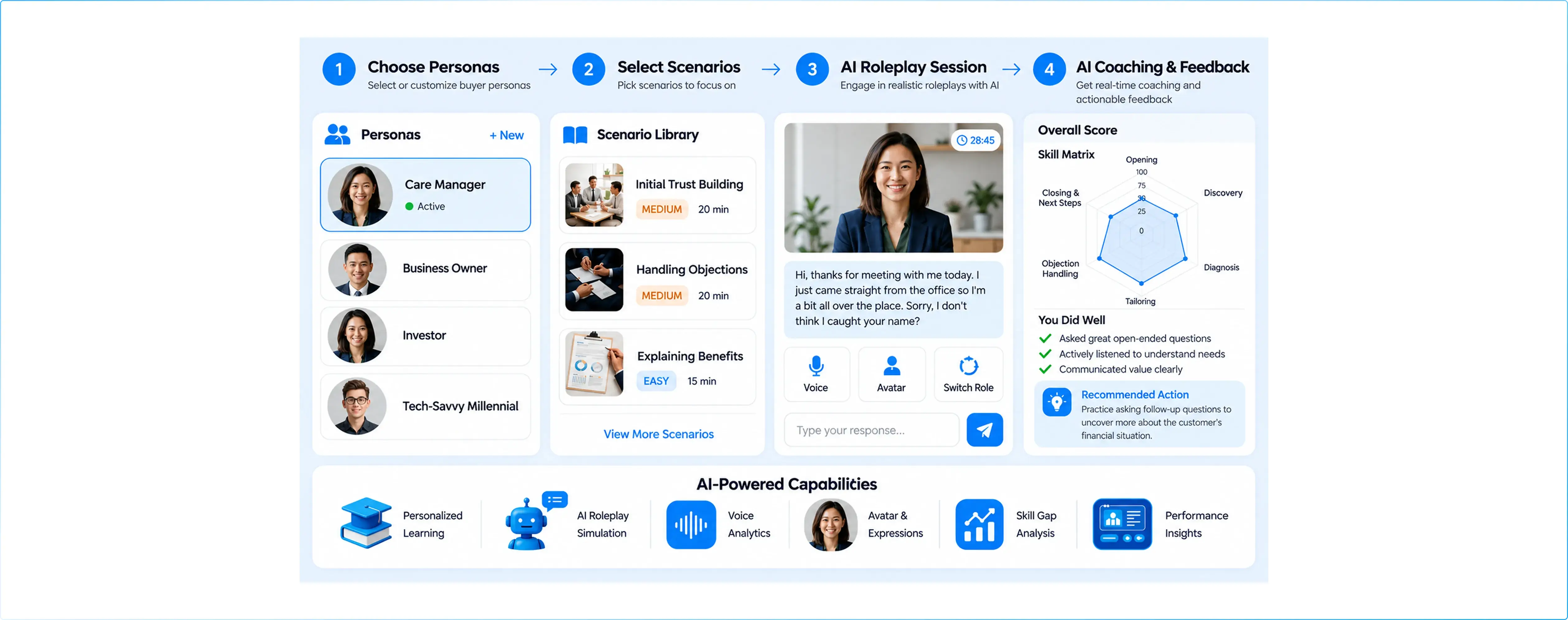 AI Sales Roleplay & Simulation version 2.0